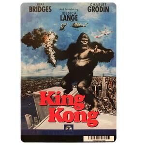 Mini Movie Poster - King Kong - Art Home Office Wall Cinema Decor Fits A5 Frame